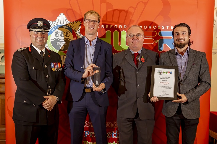 Herefordshire employers recognised for huge support for on-call firefighters