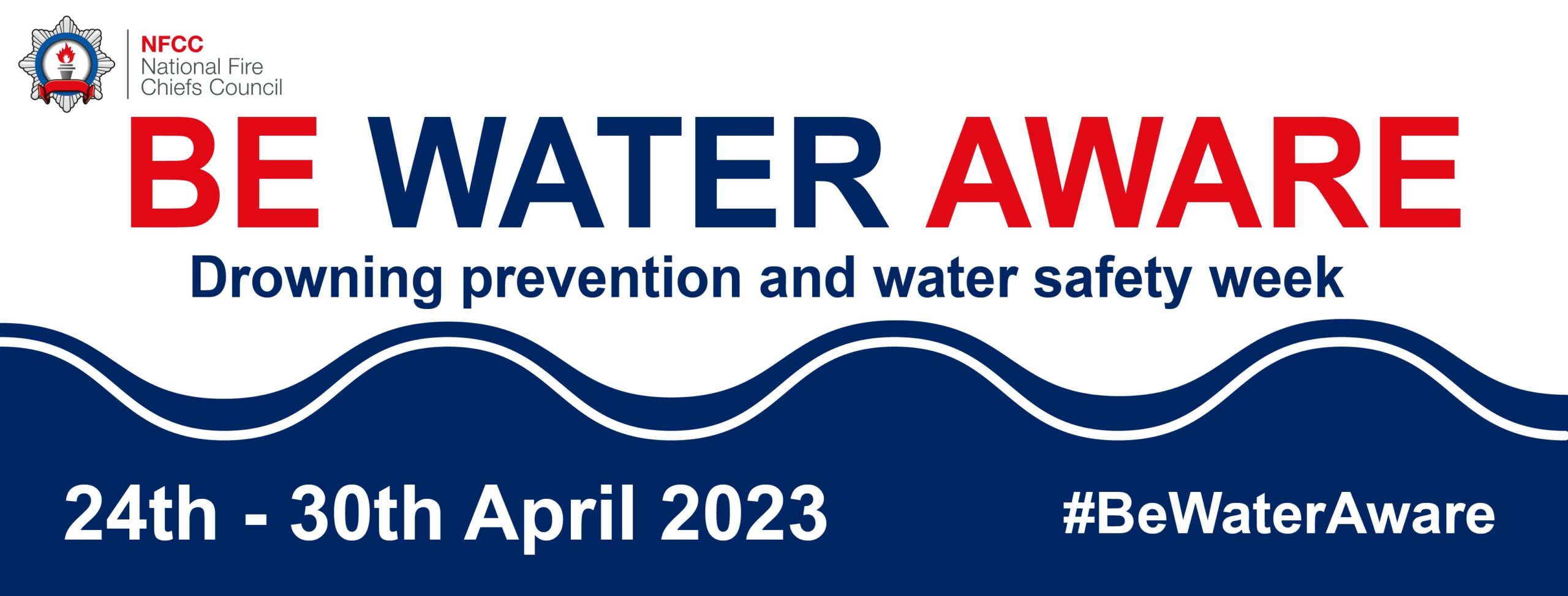 Be Water Aware banner.