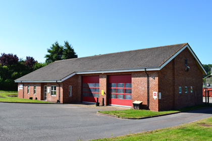 Potential on-call recruits welcome at Peterchurch Fire Station open day