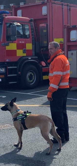 Radar to the Rescue! HWFRS’s K9 search team helps trace missing 14-year-old girl in Worcester
