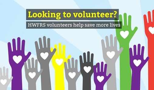 Make a New Year pledge to volunteer with Hereford & Worcester Fire and Rescue Service
