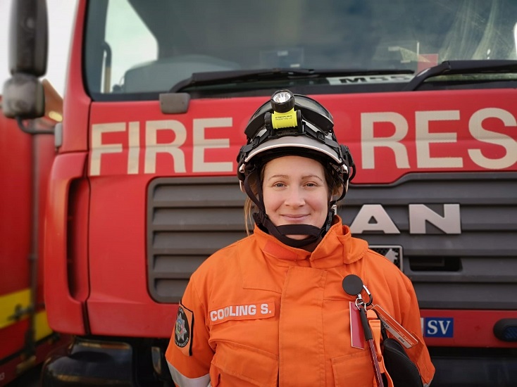 Training role is part of job satisfaction for Wyre Forest-based woman Crew Commander