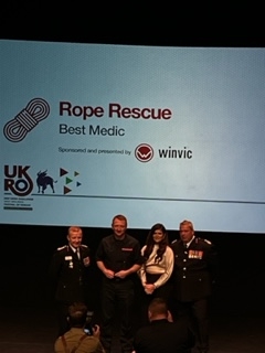 UKRO22 Matt Cox Rope Rescue Best Medic