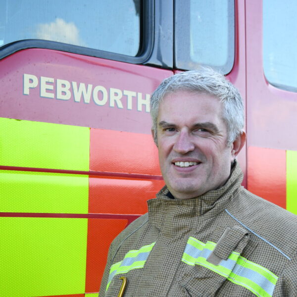 Firefighter Tim Hood, Pebworth