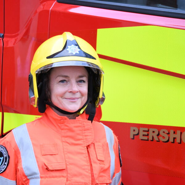 Firefighter Vicki Wadley, Pershore