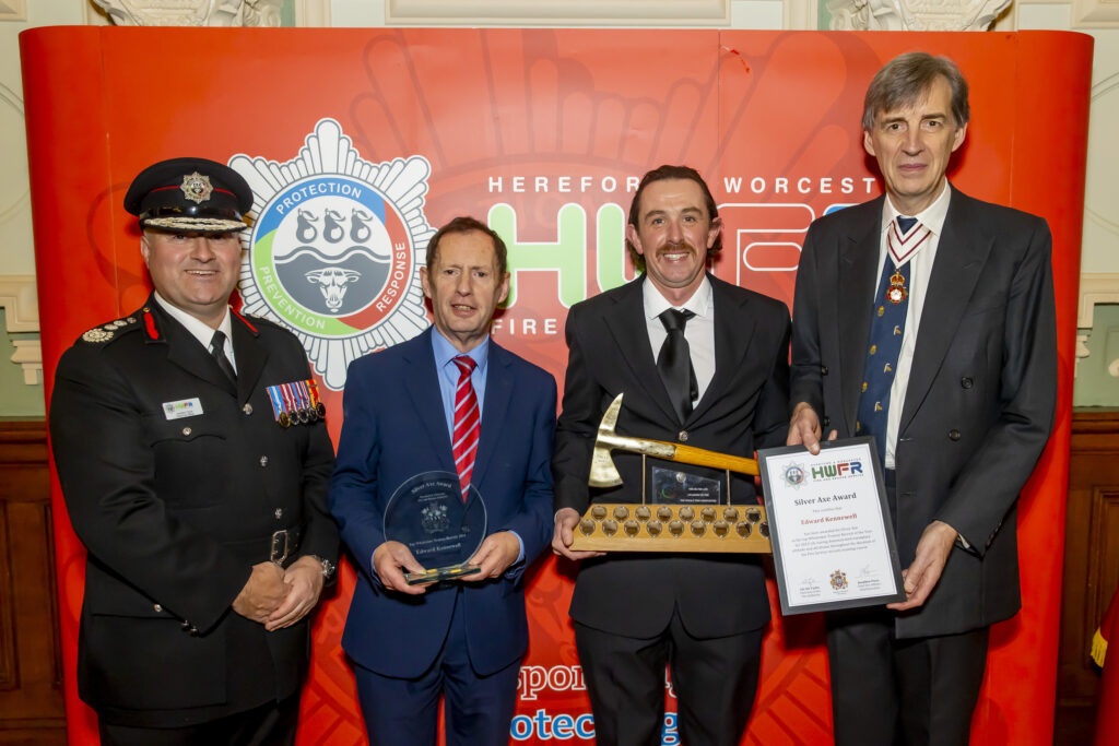 Fire Service staff recognised for their exceptional work at Herefordshire Medals & Awards Ceremony